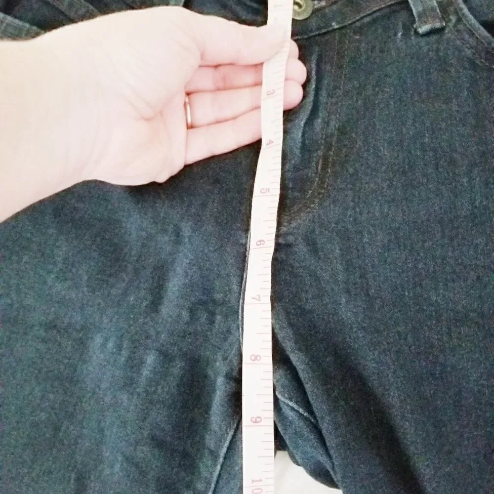 Just Black dark denim jeans made in USA